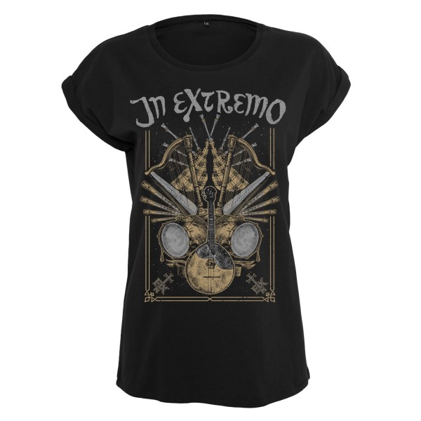 In Extremo Girlshirt Instrumente