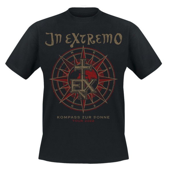 In Extremo T-Shirt Kompass zur Sonne Tour 2022